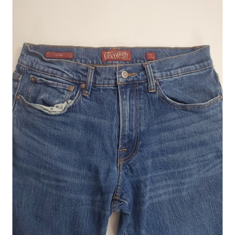 Lucky Brand Men's 121‎ Slim Casual Blue Jeans, 30W X 32L